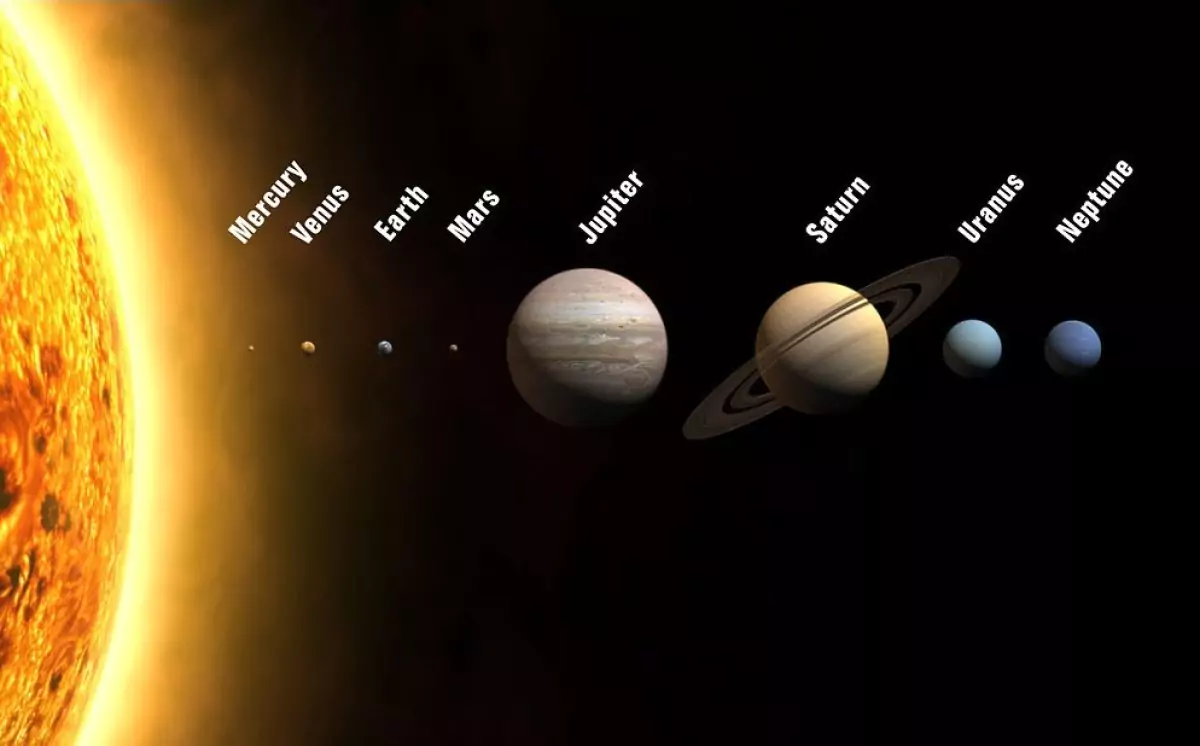 A Glance at the Four Inner Planets of the Solar System