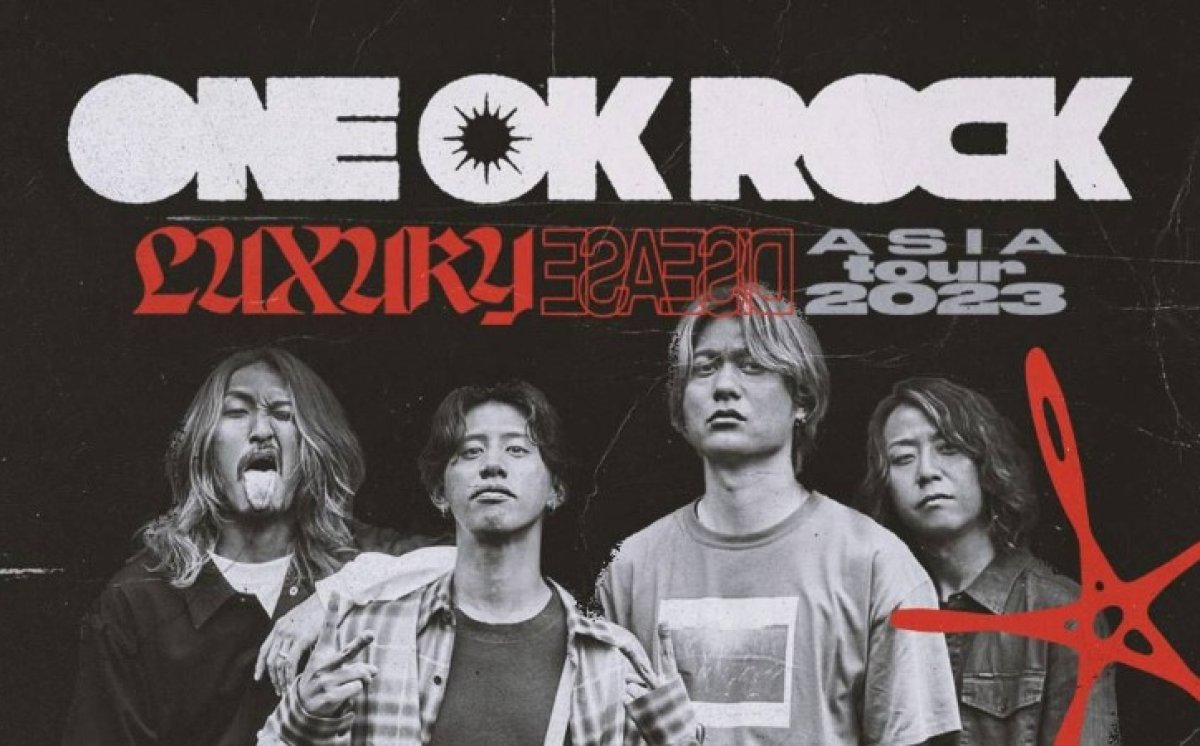 ONE OK ROCK Menambah Jadwal Konser di Jakarta dalam Tur Luxury Disease Asia Tour 2023